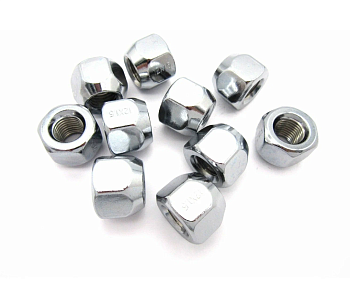 Гайка колесная М14*1,5 (24, ключ 22)  Патриот открытая конус